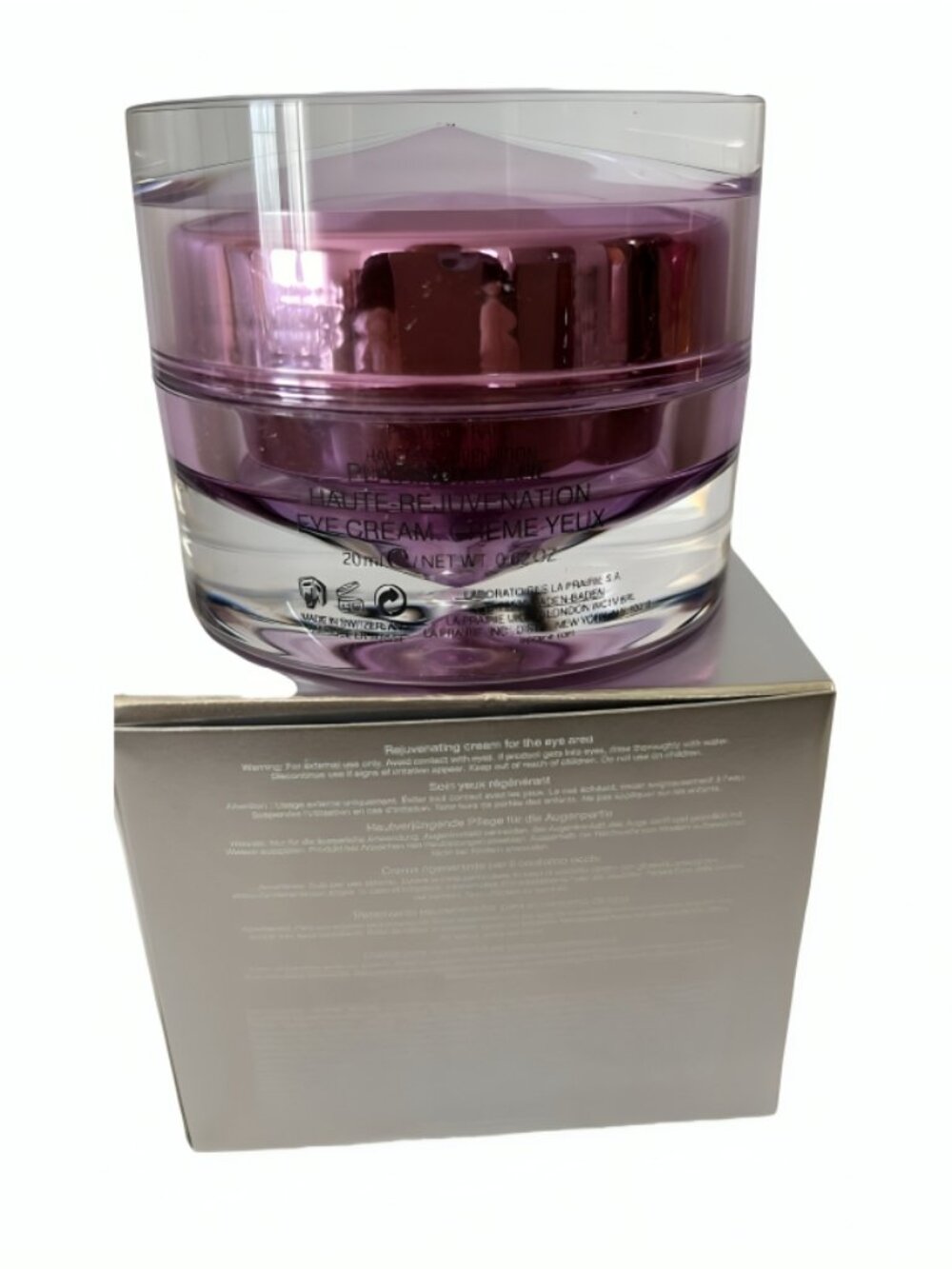 La Prairie Platinum Rare Eye Cream 3 ml / 0.1 oz NIB Luxury Anti-Aging - Picture 4 of 6